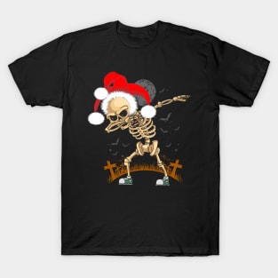 Dabbing Skelett T-Shirt